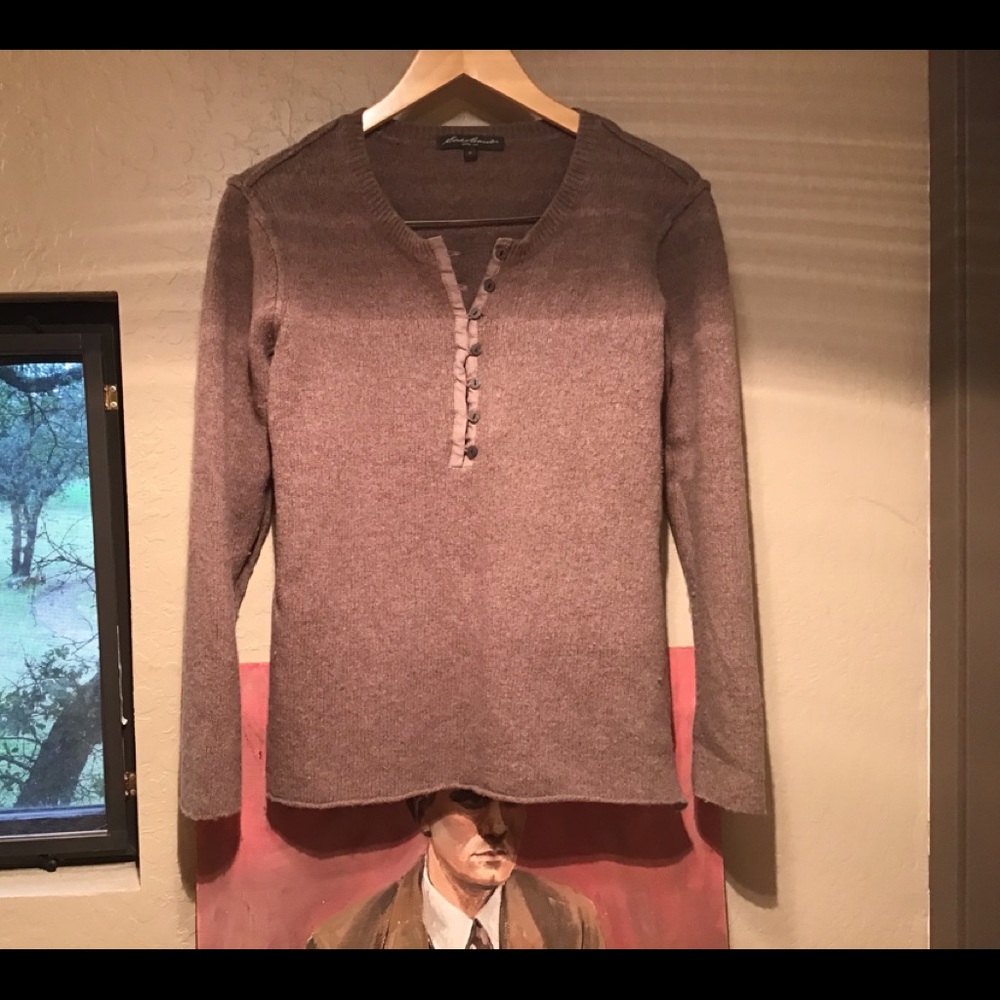 Eddie Bauer wool/viscose sweater